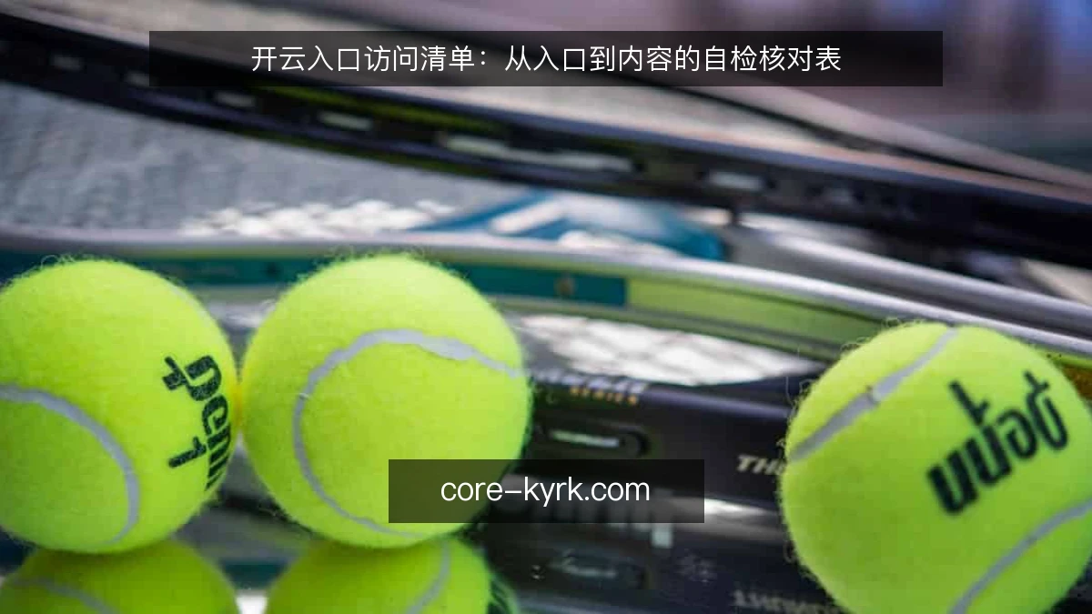 开云入口访问清单：从入口到内容的自检核对表