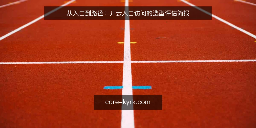 从入口到路径：开云入口访问的选型评估简报 — 阶段一：明确访问需求与边界 配图