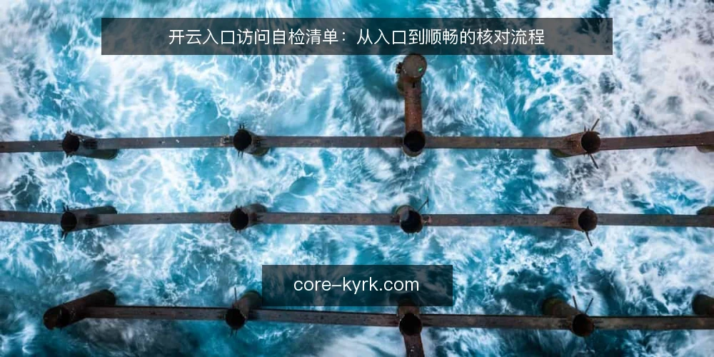 开云入口访问自检清单:从入口到顺畅的核对流程 — 为什么现在需要审计开云入口 配图