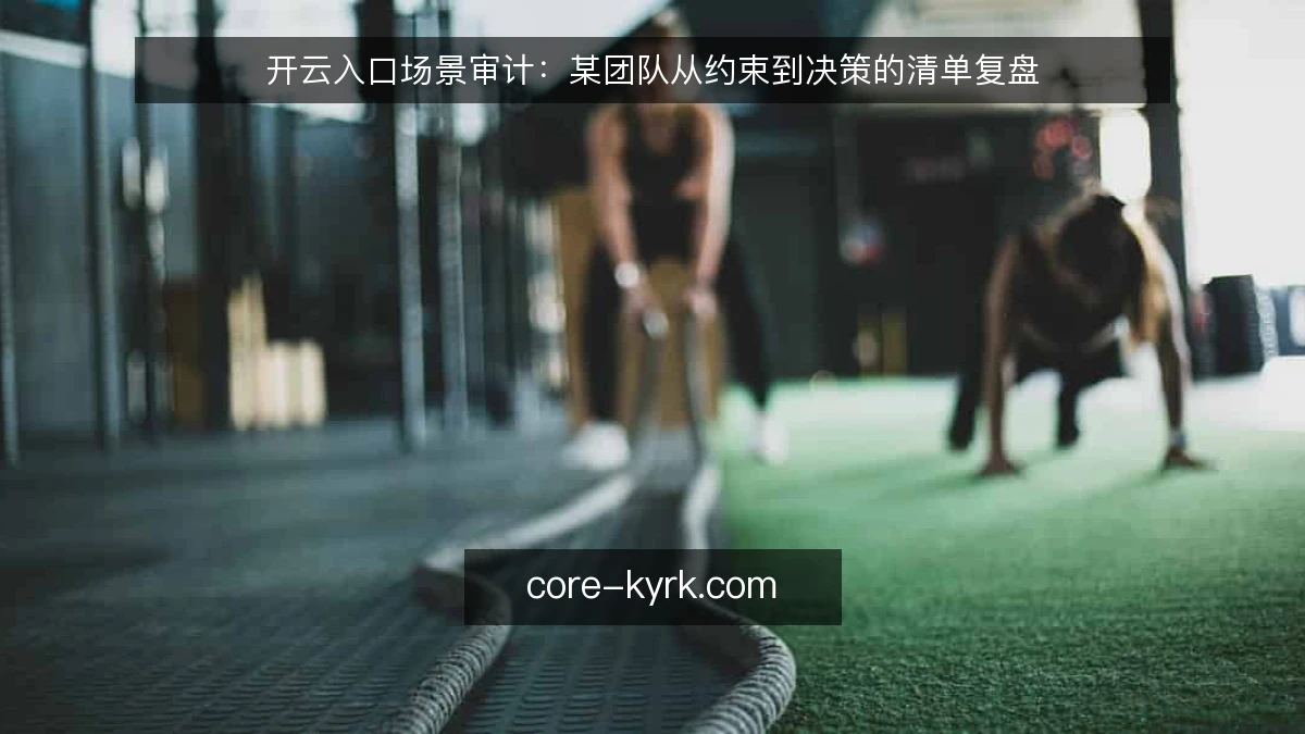 开云入口场景审计：某团队从约束到决策的清单复盘